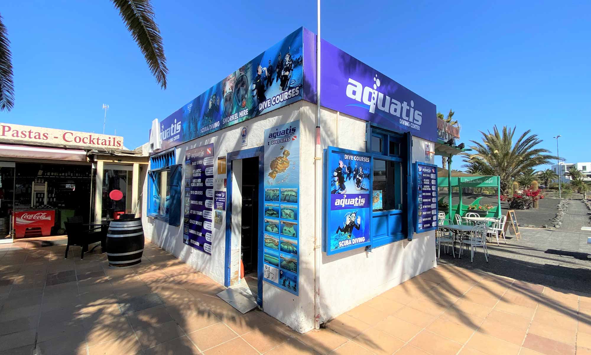 Slow Dive Atlantik Kanarische Inseln Aqautis Diving Lanzarote Tauchbasis