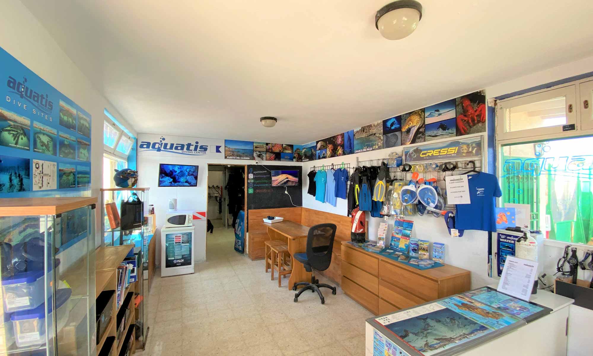 Slow Dive Atlantik Kanarische Inseln Aquatis Diving Center Lanzarote Tauchshop 2