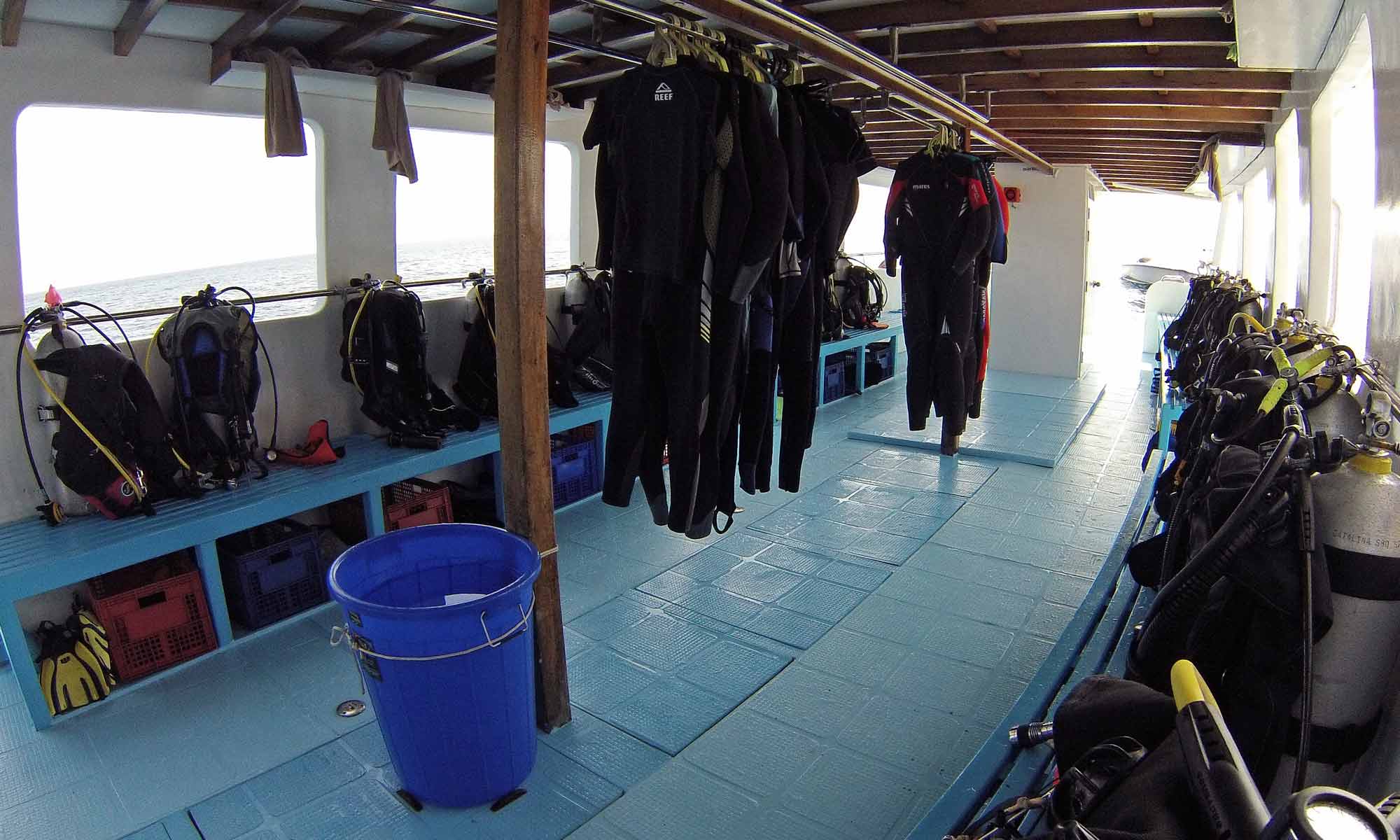 Slow Dive Indischer Ozean Malediven Amba Tauchdeck