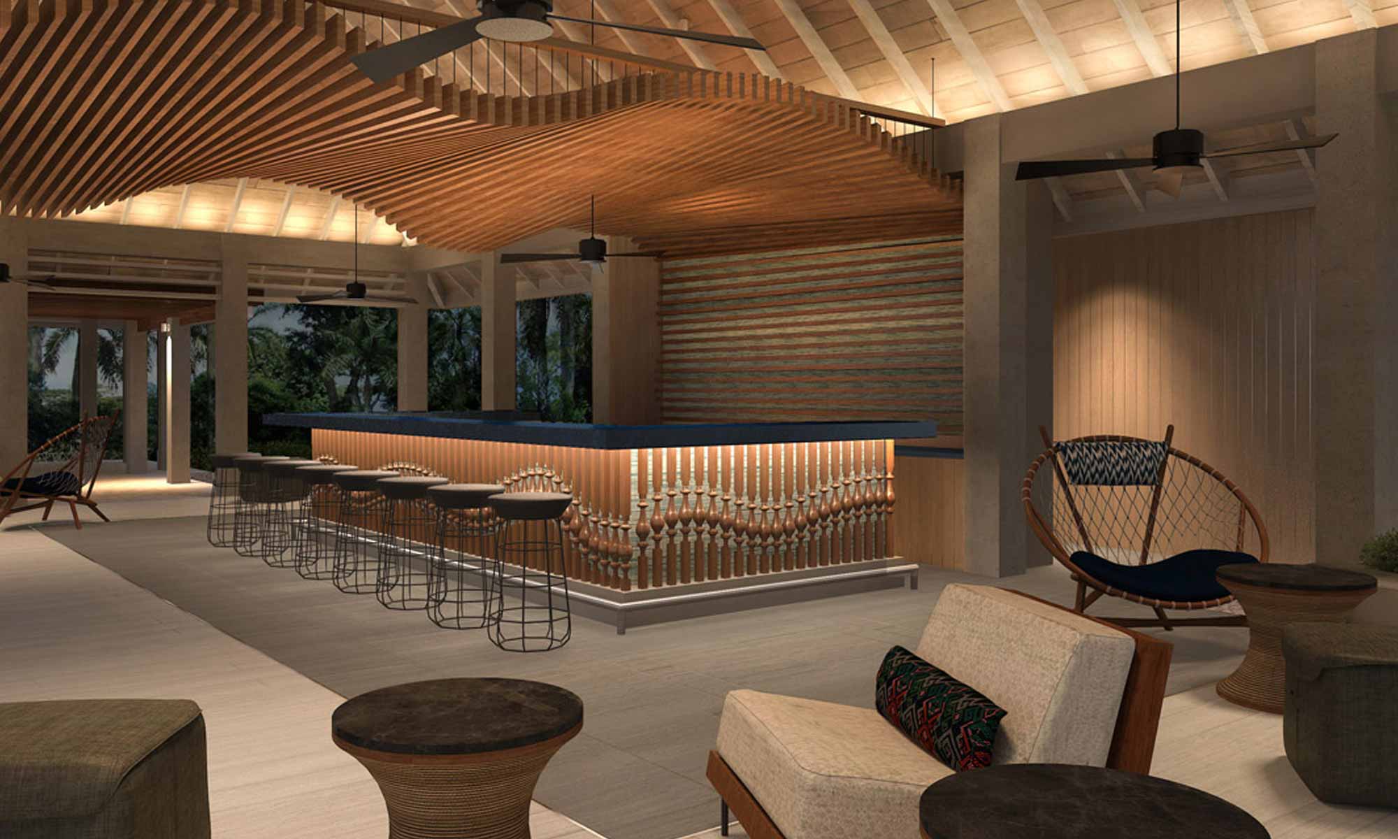 Slow Dive Indischer Ozean Malediven Dhigali Maldives Lobby