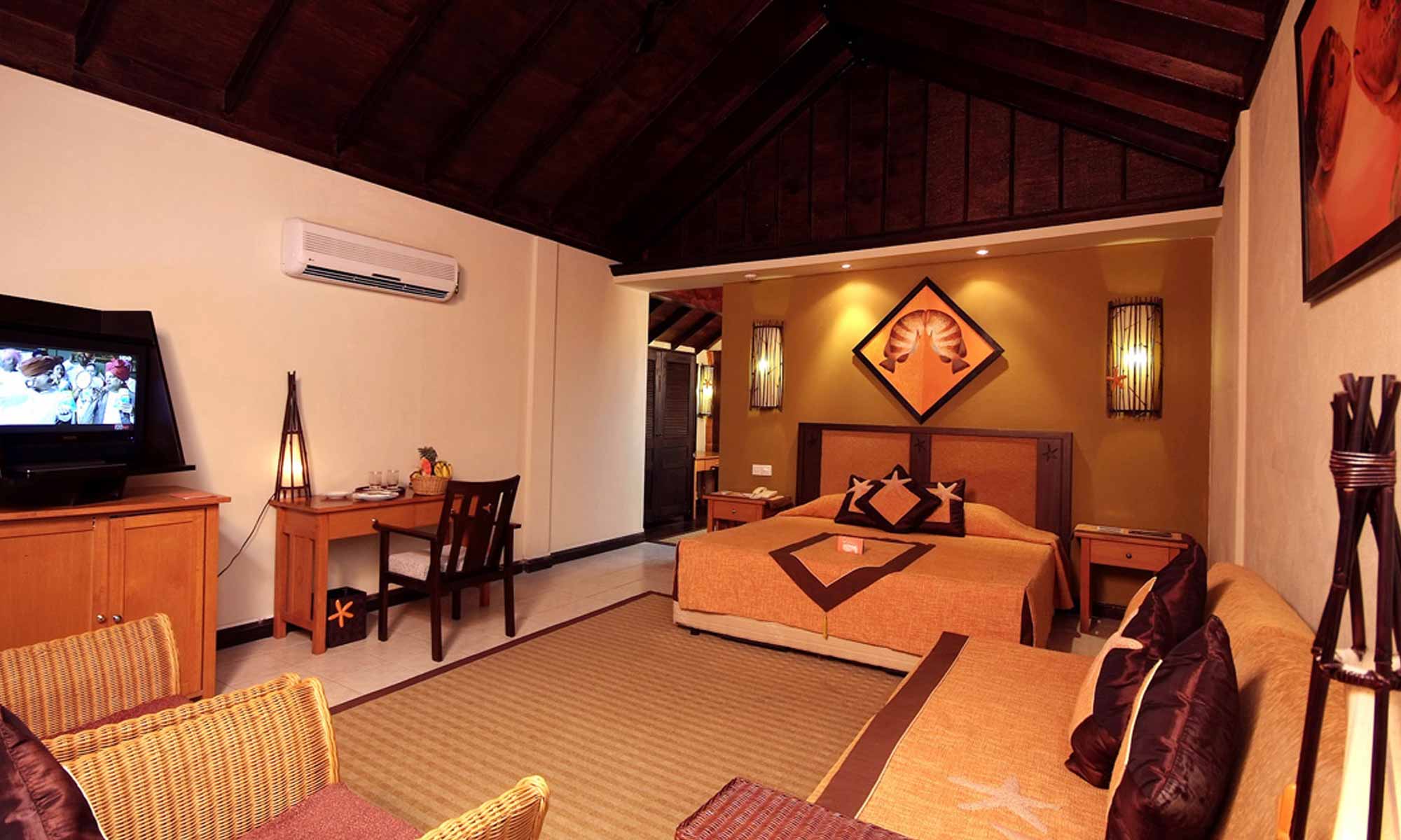 Slow Dive Indischer Ozean Malediven Ellaidhoo Bungalow Bett