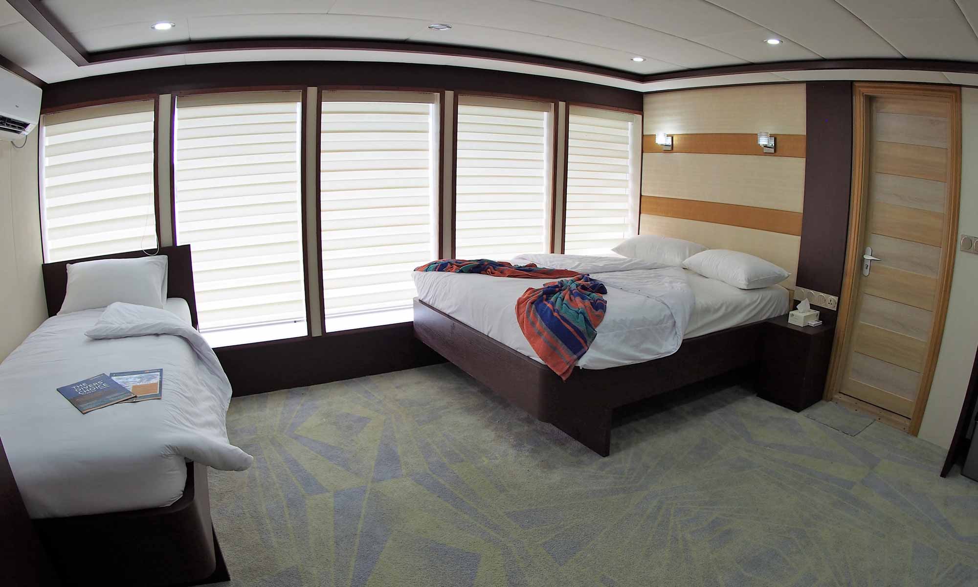 Slow Dive Indischer Ozean Malediven Emperor Serenity Kabine 2