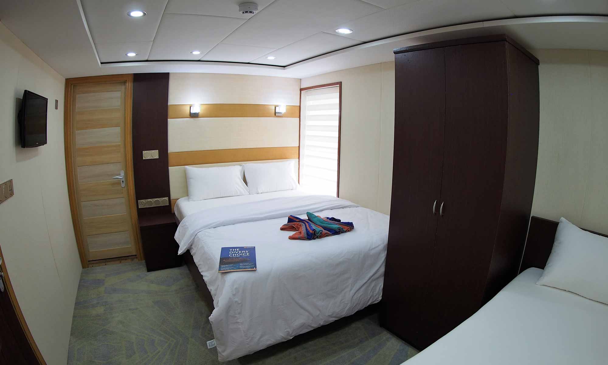 Slow Dive Indischer Ozean Malediven Emperor Serenity Kabine 3