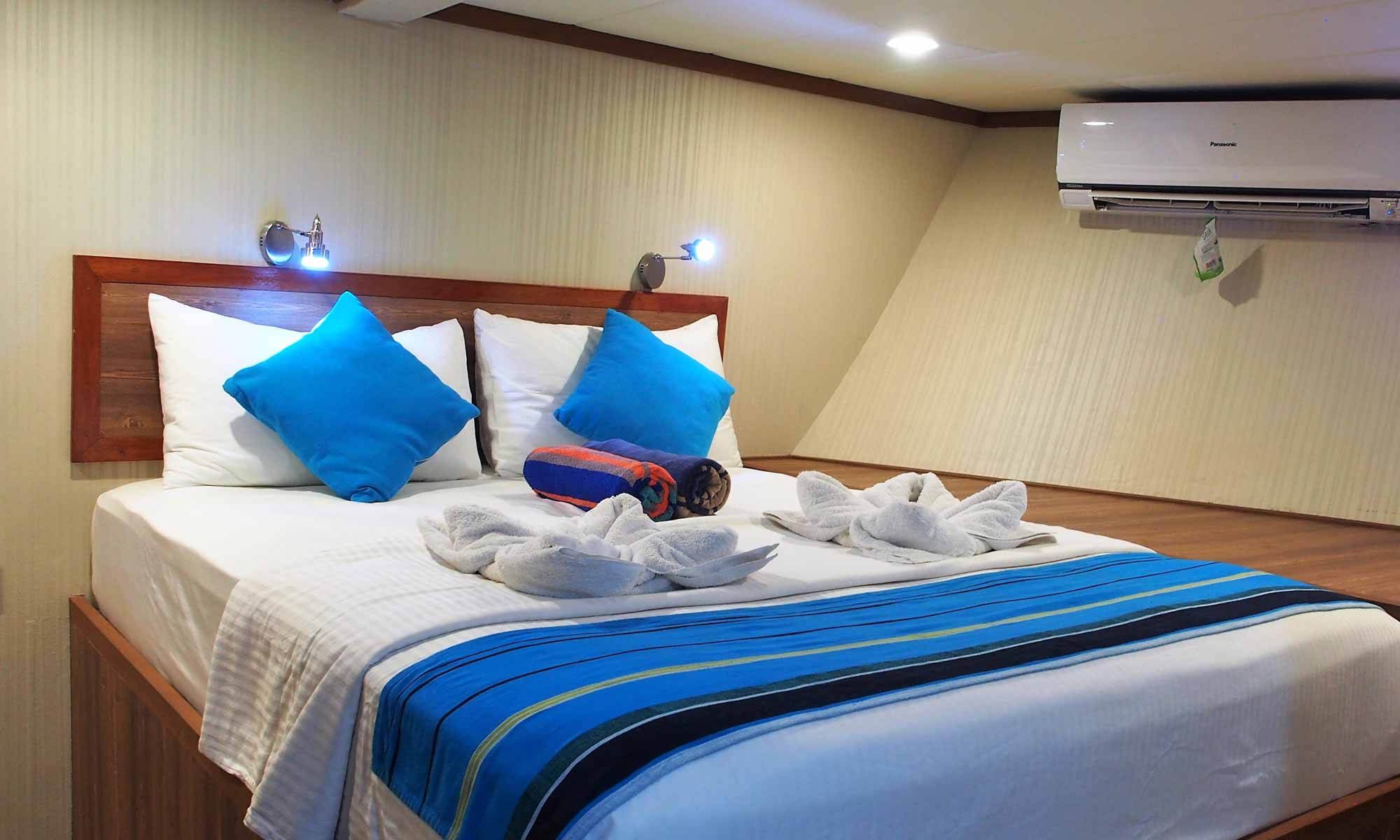 Slow Dive Indischer Ozean Malediven Emperor Voyager Kabine