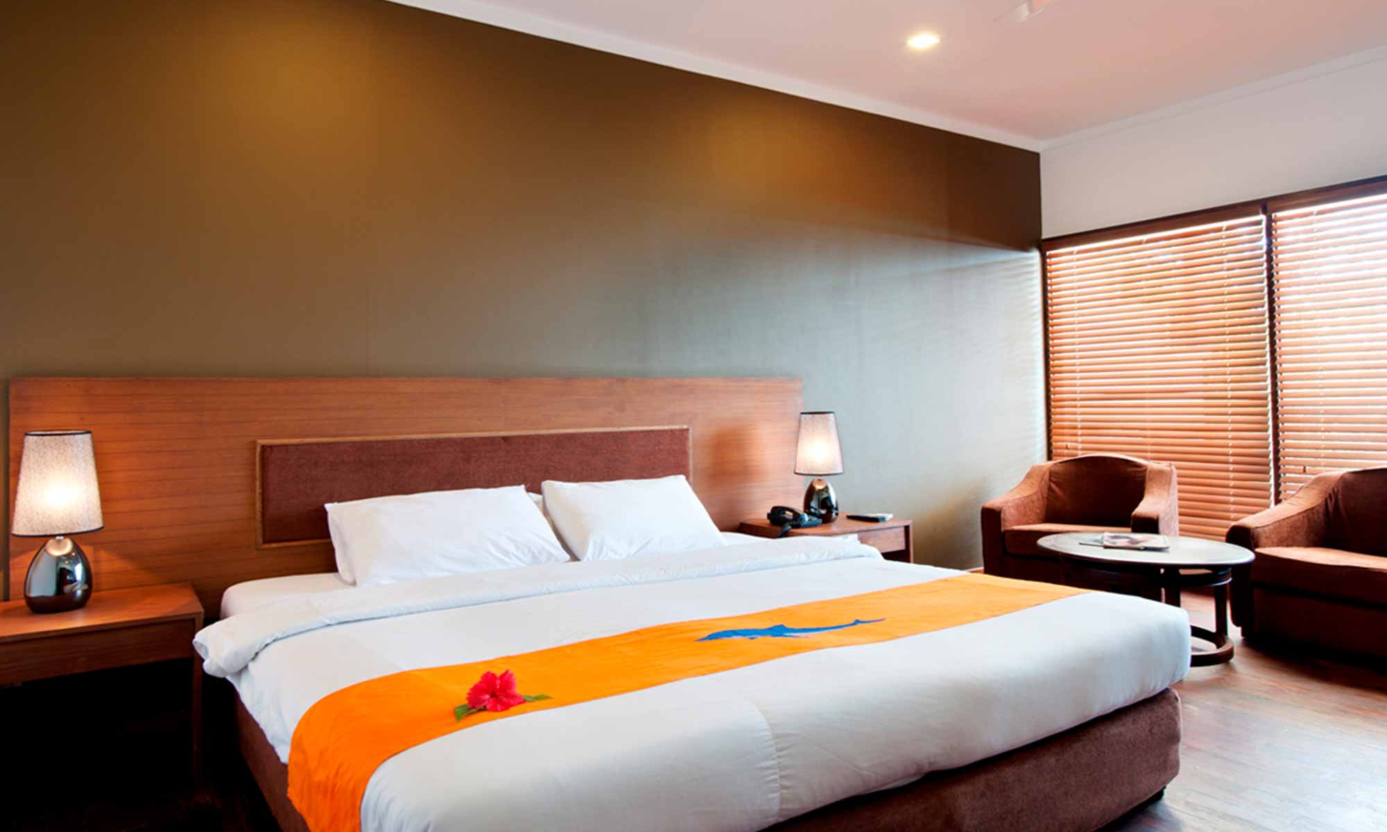 Slow Dive Indischer Ozean Malediven Eriyadu Island Resort Bett