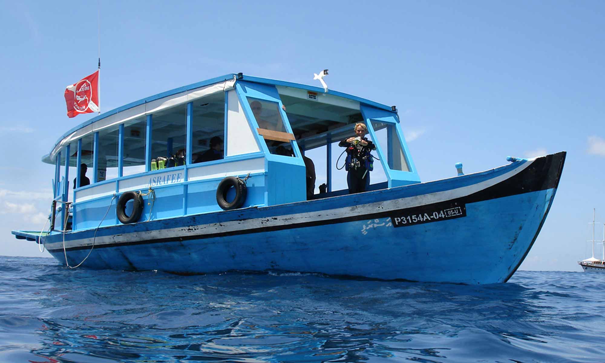 Slow Dive Indischer Ozean Malediven Euro Divers Eriyadu Bootsausfahrten