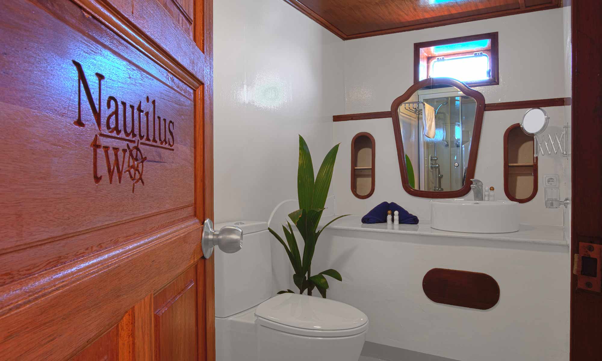 Slow Dive Indischer Ozean Malediven Nautilus Two Toilette