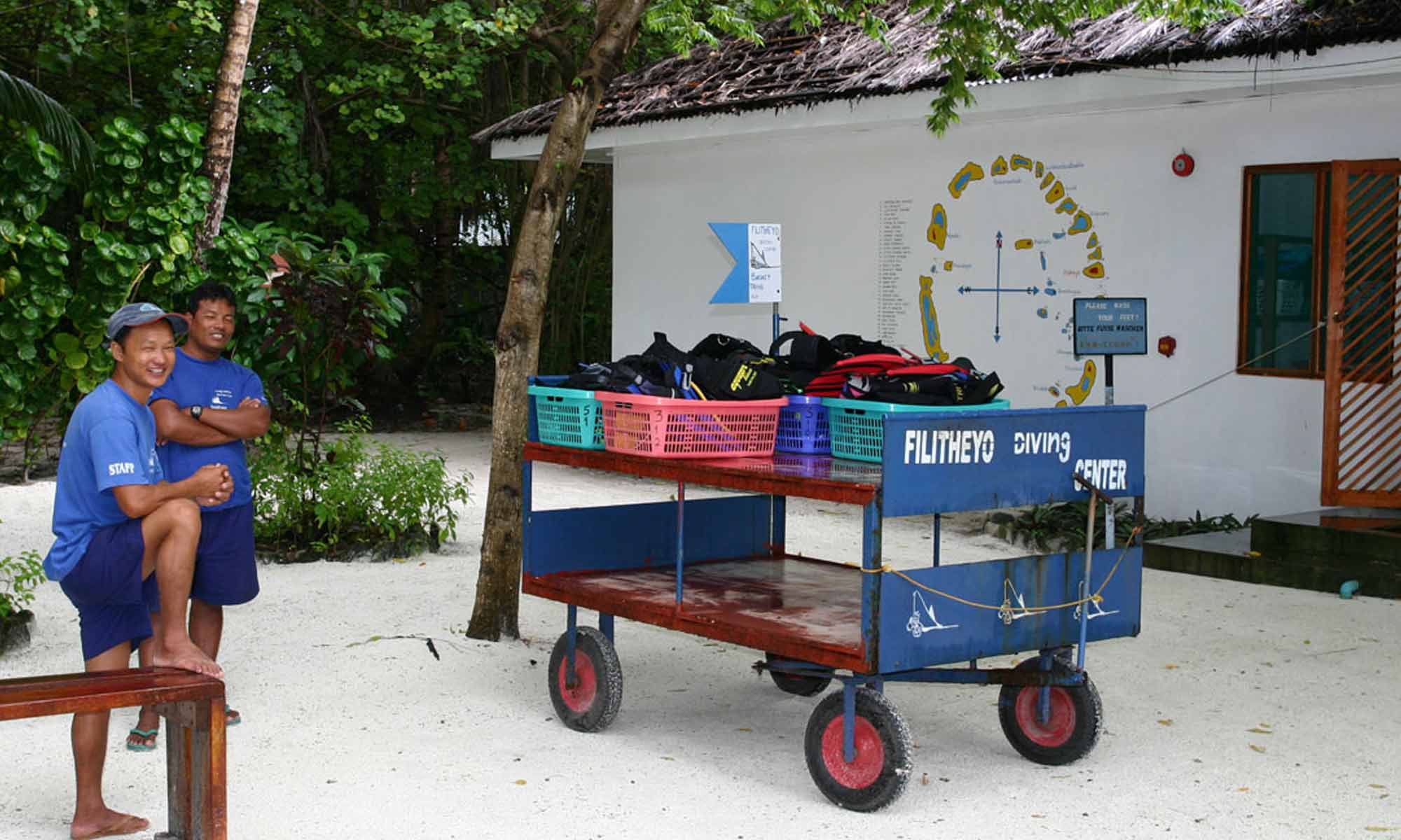 Slow Dive Indischer Ozean Malediven Werner Lau Filitheyo Strand