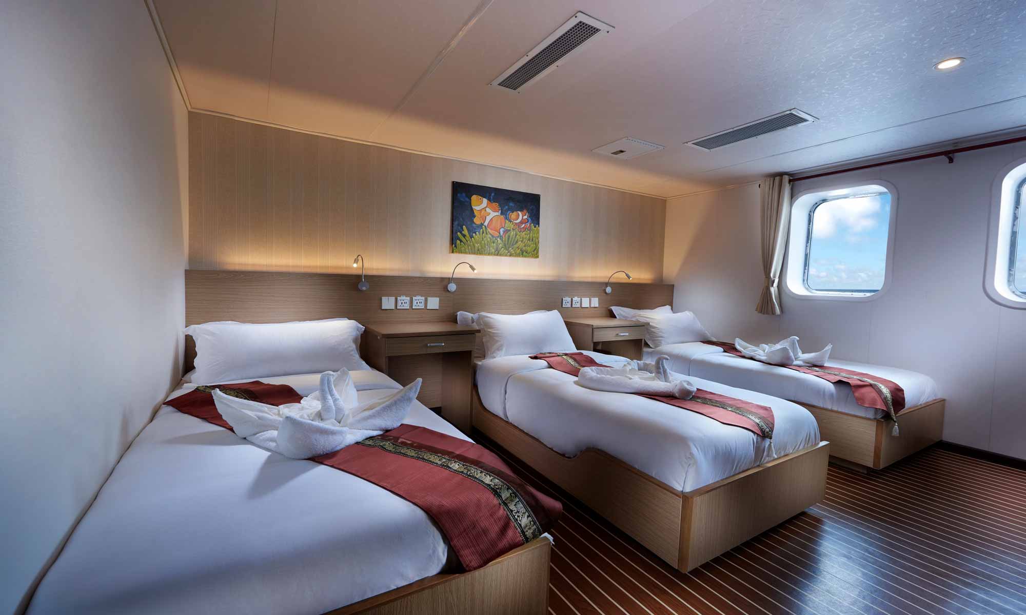 Slow Dive Indopazifik Indonesien New White Manta Kabine