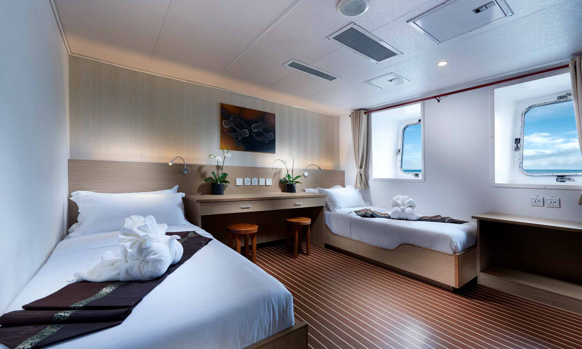 Slow Dive Indopazifik Indonesien New White Manta Kabine 7