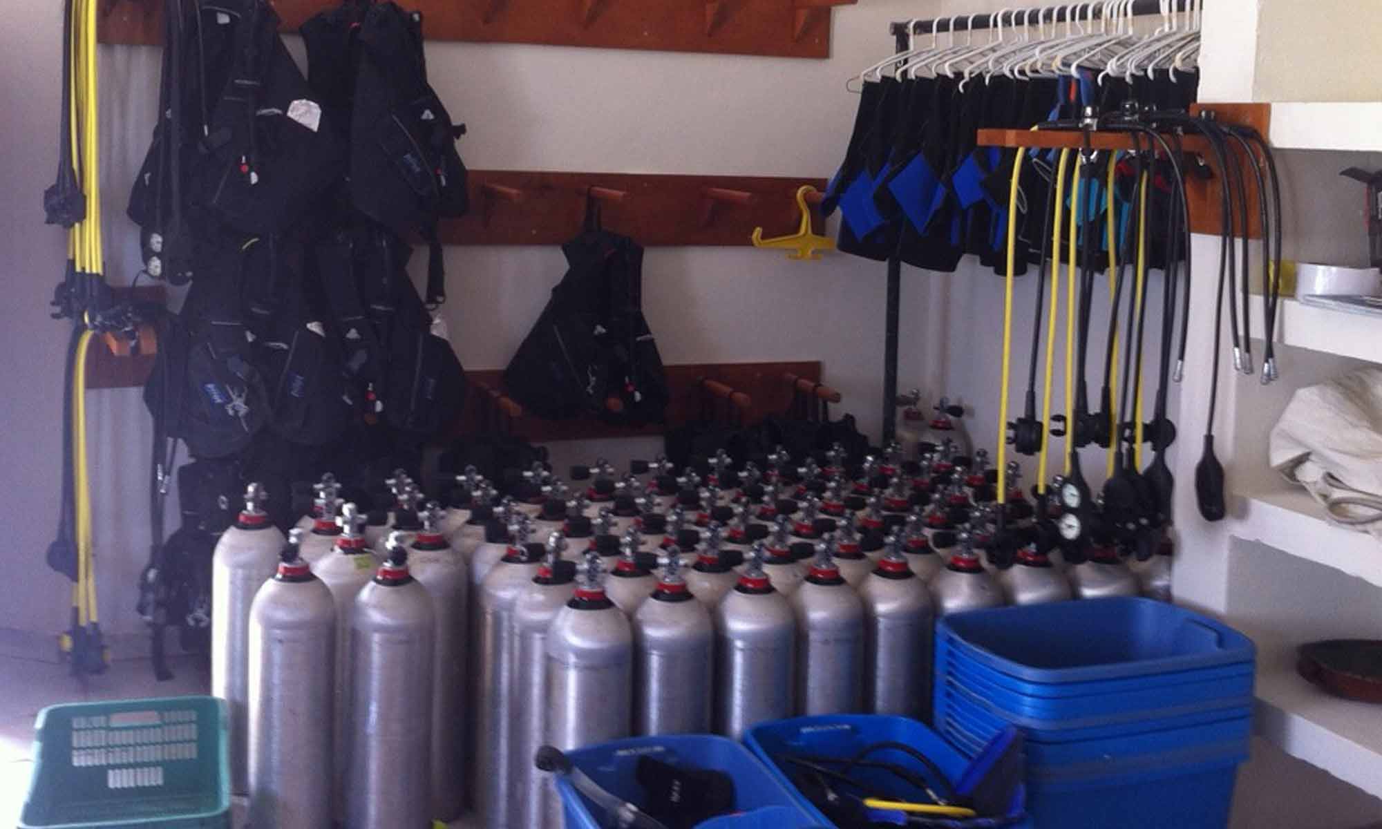 Slow Dive Pazifik Mexiko Pro Dive Playacar Equipment