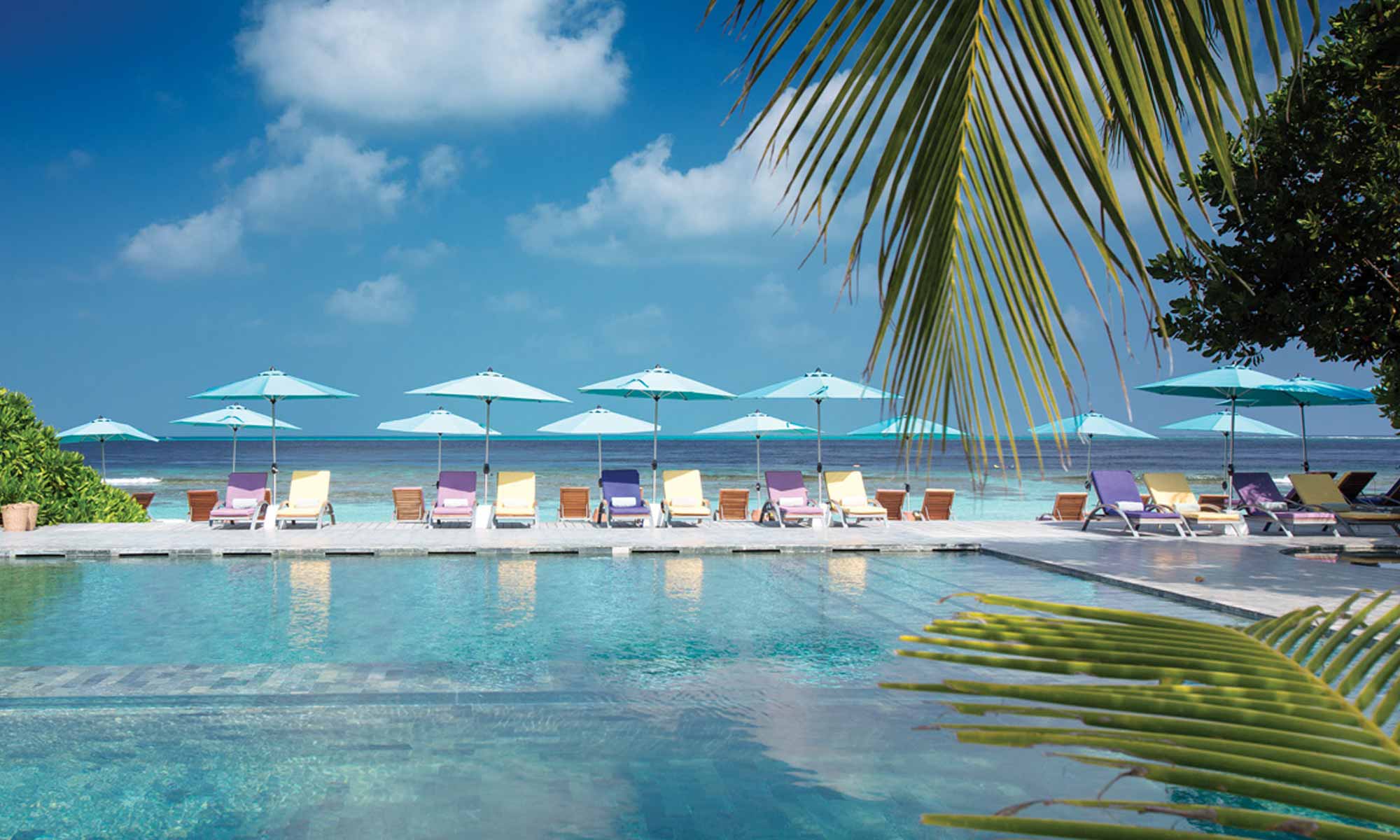 Slow Dive Indischer Ozean Malediven COOEE OBLU at Helengeli Pool