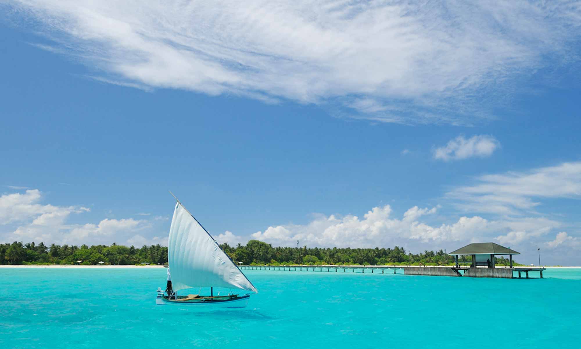 Slow Dive Indischer Ozean Malediven Holiday Island Resort