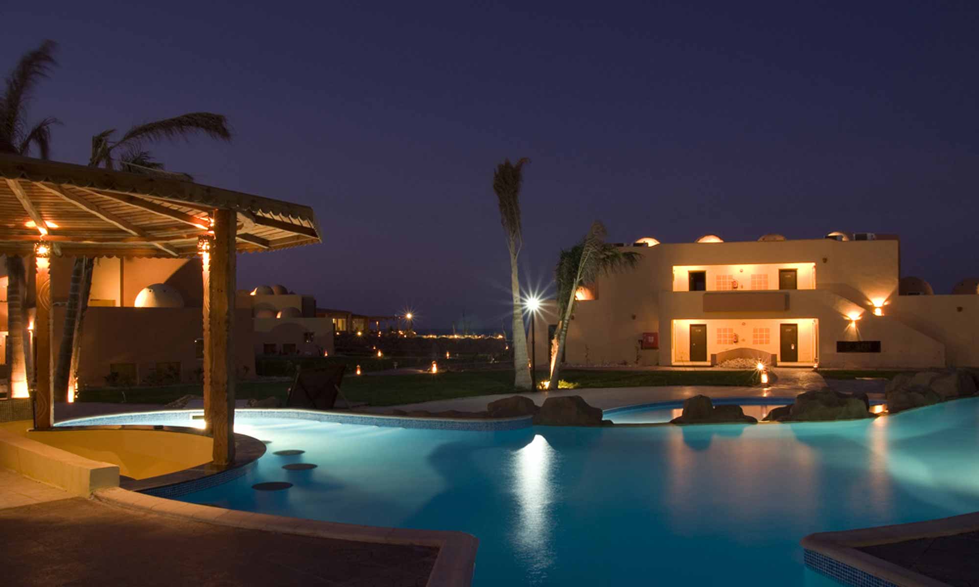 Slow Dive Rotes Meer Ägypten Wadi Lahmy Azur Resort Sonnenuntergang