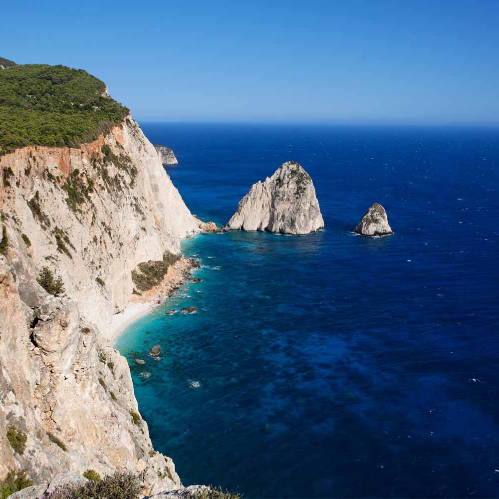 Slow Dive Angebote Griechenland Zakynthos Mizithres Felsen