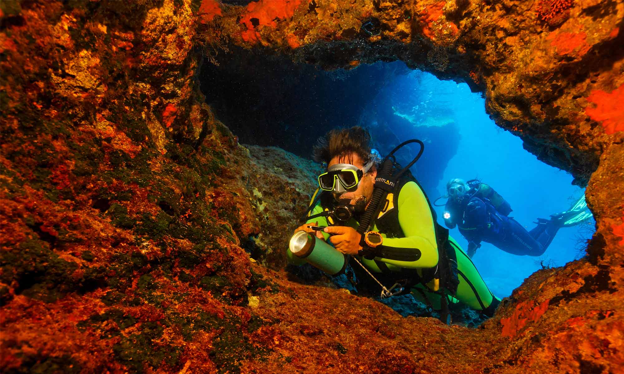 Slow Dive Angebote Griechenland Zakynthos Unterwasser Ostriff