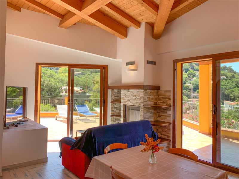 Slow Dive Angebote Italien Elba Appartment Eden Air Wohnraum Aussicht