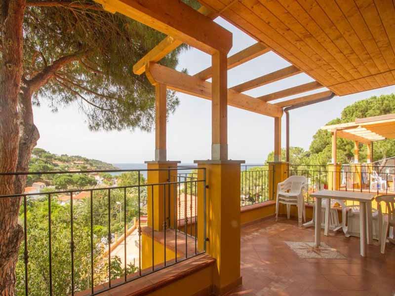 Slow Dive Angebote Italien Elba Appartment Villa Eden Primao Piano Terrasse