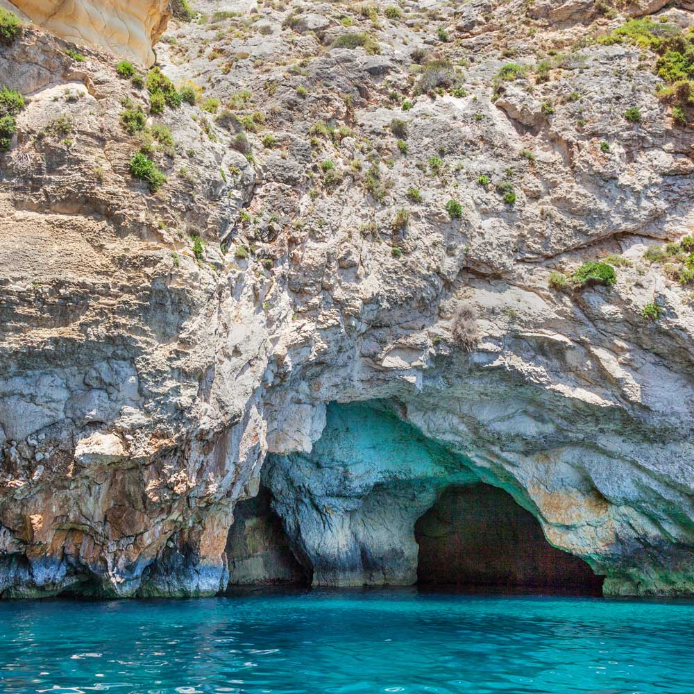 Slow Dive Mittelmeer Malta Höhle