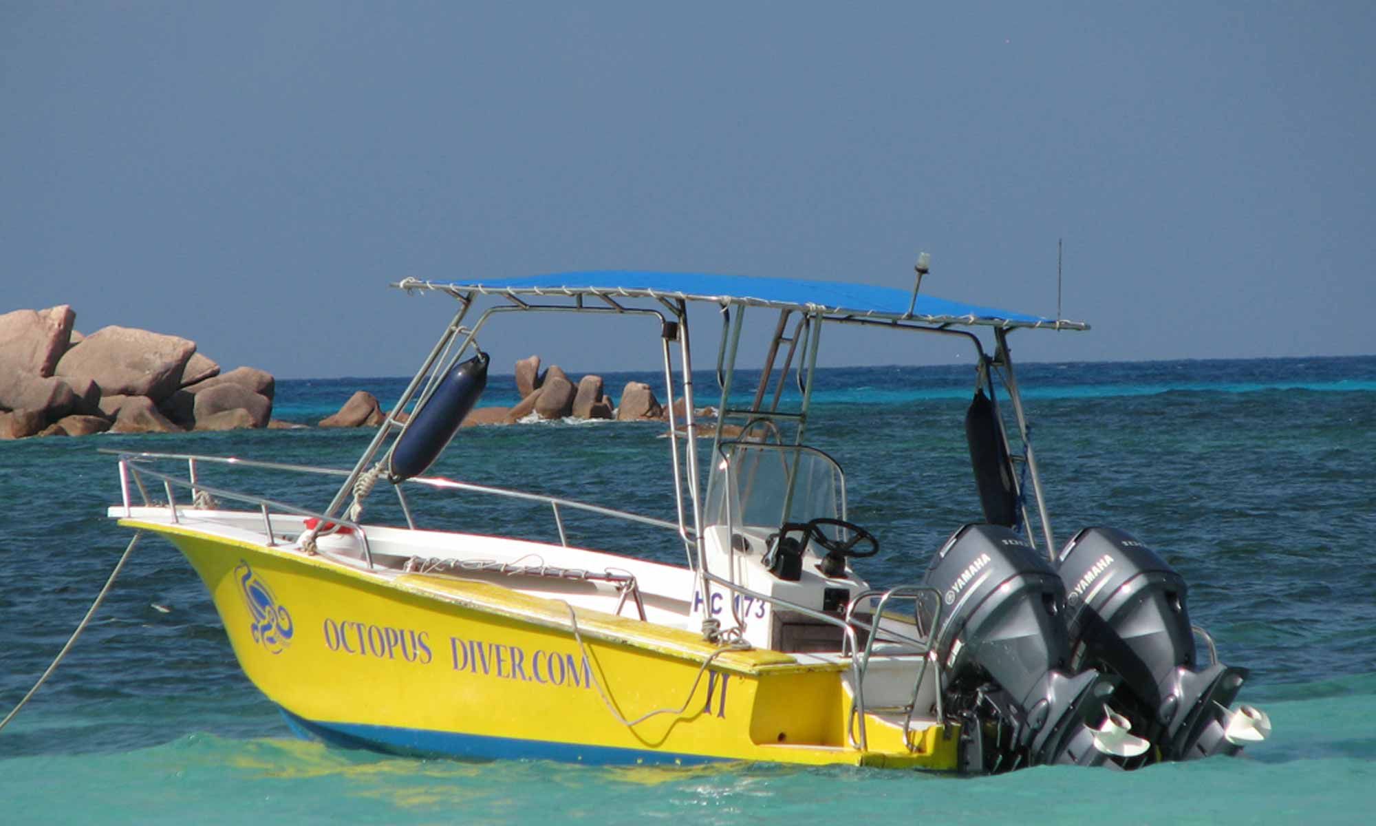 Slow Dive GmbH Seychellen Octopus Diver Praslin