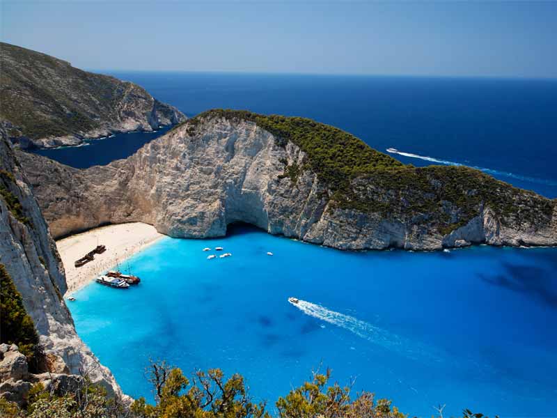 Slow Dive Angebote Griechenland Zakynthos Meer Bucht
